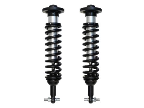 2014 Ford F-150 4WD 0-2.63 Inch Lift Front V.S. 2.5 Series Coilover Kit Internal Reservoir Icon Vehicle Dynamics