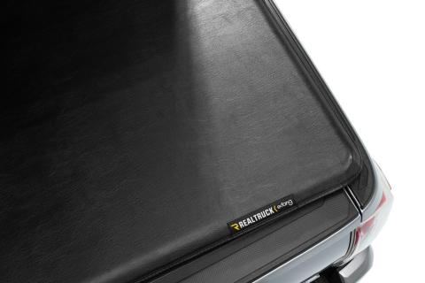 Trifecta 2.0 Tonneau Cover Black Leather Grained Fabric 2014-2021 Toyota Tundra 5' 7 inch Bed without Deck Rail System without Trail Special Edition Storage Boxes Extang
