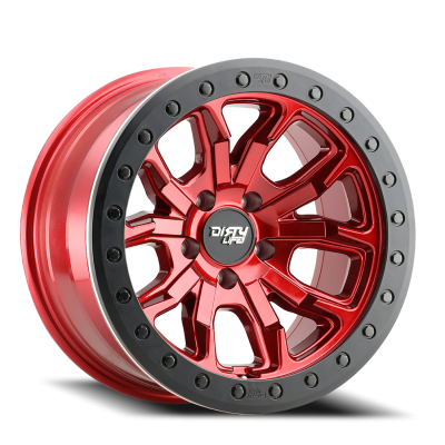 Dirty Life Race Wheels DT-1 9303 Crimson Candy Red 17X9 6-139.7 -38Mm 106Mm