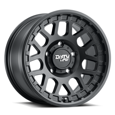 Dirty Life Race Wheels Mesa 9306 Matte Black 17X9 6-139.7 -12Mm 106Mm