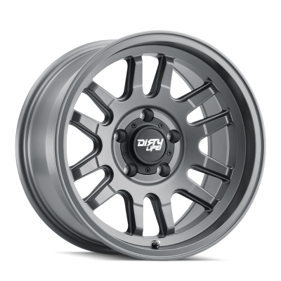 Dirty Life Race Wheels Canyon 9310 Satin Graphite 17X9 5-139.7 0Mm 108.1Mm