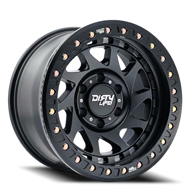 Dirty Life Race Wheels Enigma Race 9313 Matte Black 17X9 6-139.7 -12Mm 106Mm