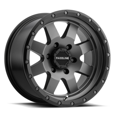 Aluminum Wheels 20x9 Defender 935G Gunmetal Gray Multi Spoke 18 Offset 6 on 135 Bolt Pattern 94 Bore Raceline
