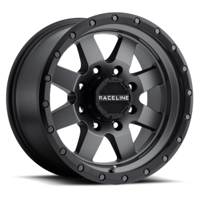 Aluminum Wheels 18x9 Defender 935G Gunmetal Gray Multi Spoke 18 Offset 8 on 180 Bolt Pattern 130.81 Bore Raceline
