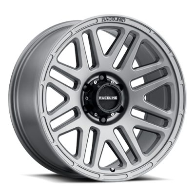 Aluminum Wheels 17x8.5 Outlander 944GS Greystone Gray 18 Offset 6 on 120 Bolt Pattern 67.1 Bore Raceline