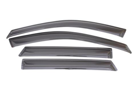 Ventvisor Deflector for 2013-2018 Hyundai Santa Fe Smoke Outside Mount 4 Piece AVS