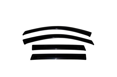 Ventvisor Deflector for 2005-2015 Nissan Xterra Smoke Outside Mount 4 Piece AVS