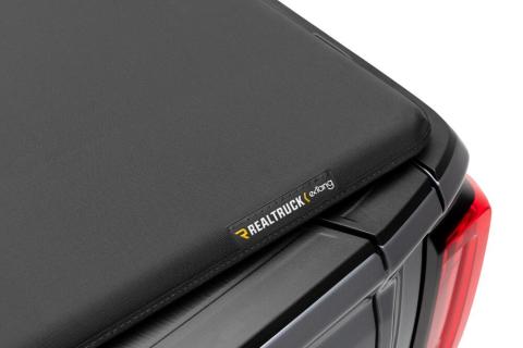 Trifecta Signature 2.0 Tonneau Cover Black Acrylic Canvas 2020-2026 Silverado/Sierra 2500 HD/3500 HD 6' 9 inch Bed without Factory Side Storage Boxes Extang