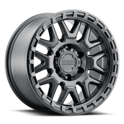 Aluminum Wheels 17x9 Krank 953B Satin Black -12 Offset 8 on 165.1 Bolt Pattern 125.2 Bore Raceline