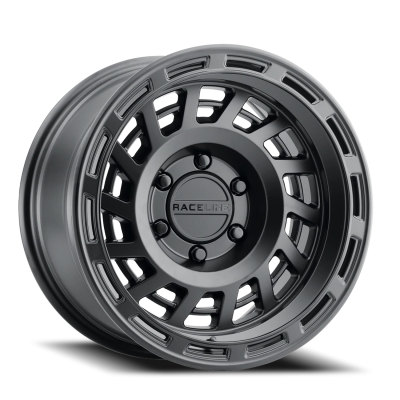 Aluminum Wheels 17x8.5 Halo 957B Satin Black 0 Offset 6 on 135 Bolt Pattern 87.1 Bore Raceline