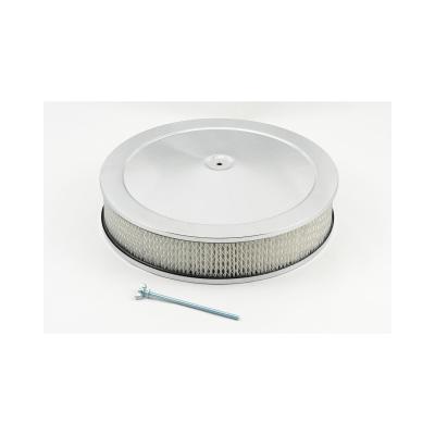 Competition Air Cleaner Chrome Fits 2, 3, and 4 Barrel Carburetors with 5-1/8 Inch Neck Mr Gasket