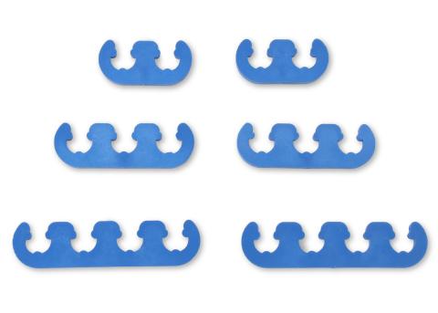 Plastic Wire Separator-Blue Fits 7mm and 8mm Spark Plug Wires Mr Gasket