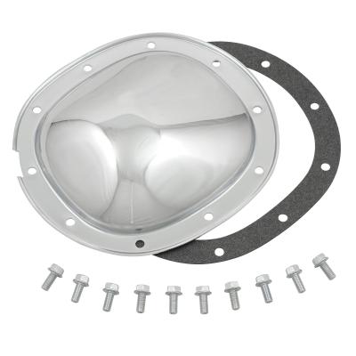 Chrome Differential Cover GM 10 Bolt 7.5 Inch Fits 1977-1986 GM 10-Bolt with 7.5 Inch Ring Gear Mr Gasket