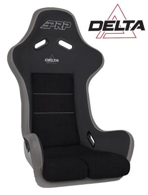 Delta Composite Seat Black and Gray PRP Seats