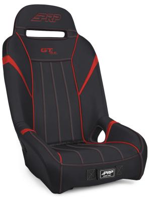 GT/S.E. Rear Suspension Seat Black and Red PRP Seats