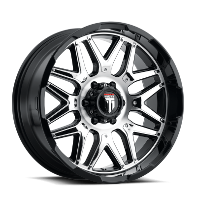 Grind AT151 Gloss Black Machined 20X9 5-139.7 -12MM 87.1MM Off Road Wheels American Truxx