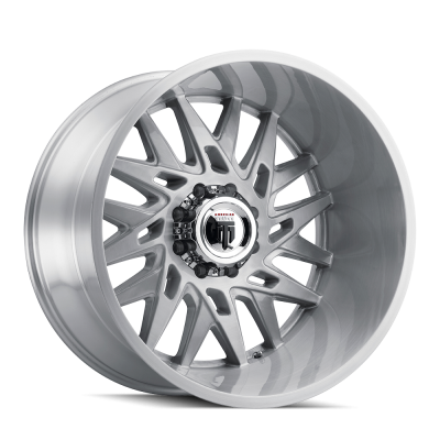 DNA AT184 Brushed Milled 24X14 8-165.1 -76MM 125.2MM Off Road Wheels American Truxx