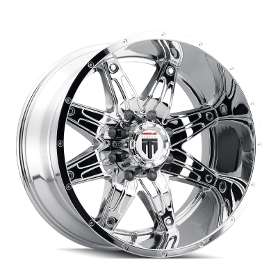 Lonestar AT185 Chrome 22X12 5-139.7 -44MM 87.1MM Off Road Wheels American Truxx