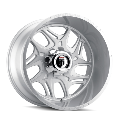 Sweep AT1900 Brushed Milled 24X14 6-139.7 -76MM 106.1MM Off Road Wheels American Truxx