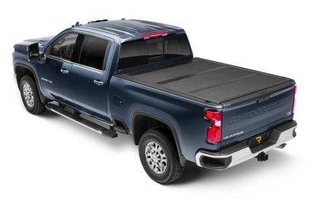 Tonneau Cover Armor Flex 2020-2026 Silverado/Sierra 2500 HD/3500 HD 8 Foot 2 Inch Bed Black Textured UnderCover