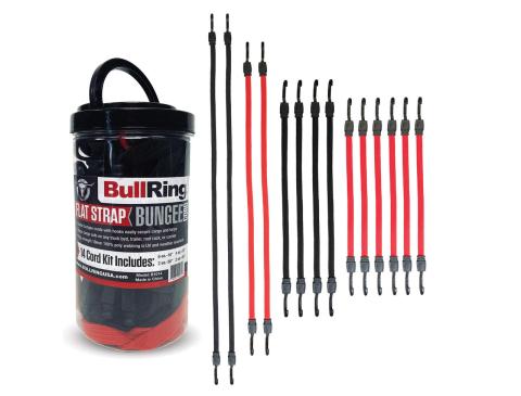 Flat Strap Bungee Cords (14pc Kit) PRP Seats