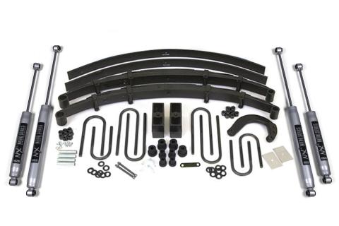 6 Inch Lift Kit Chevy/GMC 3/4 Ton Truck/Suburban 73-76 4WD NX2 Nitro Shocks