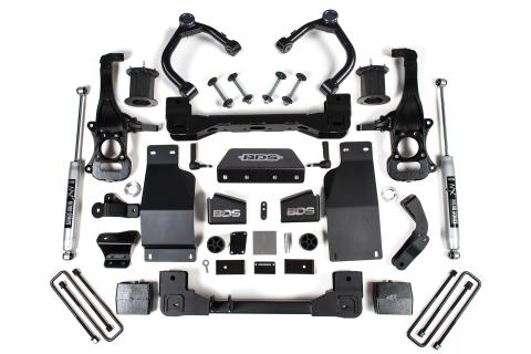6 Inch Lift Kit Silverado/Sierra 1500 19-24 4WD Diesel Strut Spacer NX2 Nitro