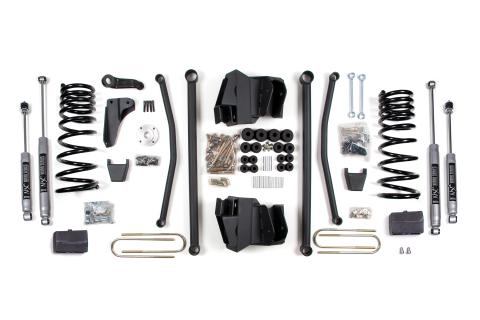 8 Inch Block Lift Kit Long Arm Dodge Ram 2500 09-13 4WD Diesel With NX2 Shocks