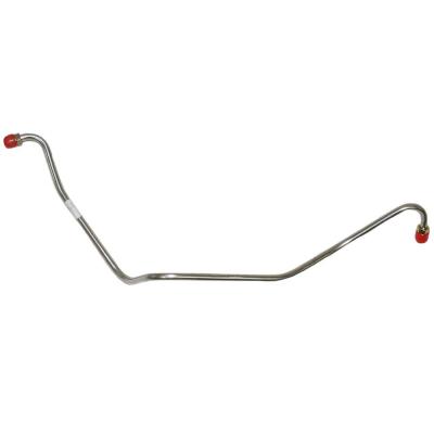 Pump to Carburetor Fuel Line For 65-66 Chevy Bel Air Biscayne Impala 327 w/ Factory Holley 4BBL Carburetor Stainless Fine Lines