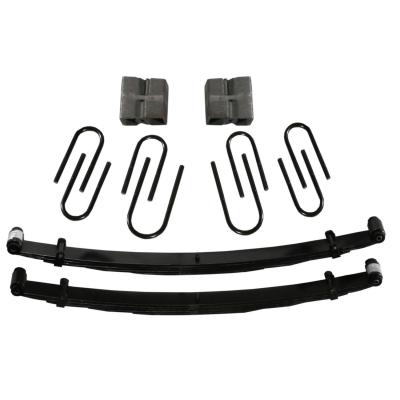 Lift Kit 6 Inch Lift 77-86 Chevrolet K30 77-78 GMC K35 79-86 GMC K3500 87 Chevrolet V30 87 GMC V3500 Includes Front Leaf Springs Front/Rear U Bolt Kits Bushing Kit Rear Blocks Brake Line Brackets Skyjacker