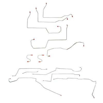 Complete Brake Line Kit For 96-99 LeSabre Bonneville 88 Regency Non Traction Control Complete Stainless Fine Lines