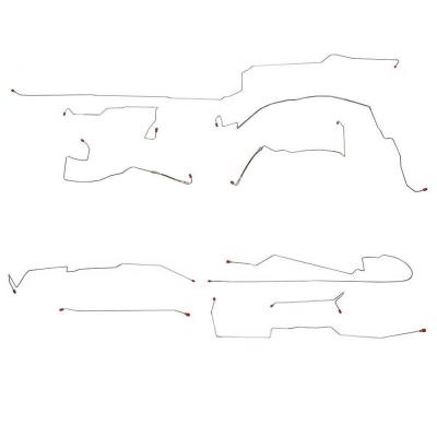 Complete Brake Line Kit For 99-04 300M with AWABS and Traction Control Complete Steel Fine Lines