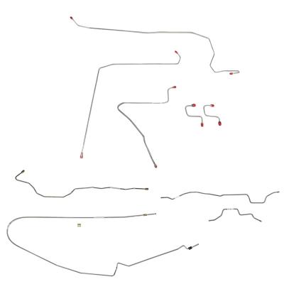 Complete Brake Line Kit For 93-95 Jeep Wrangler w/o ABS Complete Steel Fine Lines