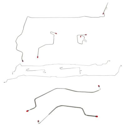 Complete Brake Line Kit For 06-10 Hummer H3 Complete Steel Fine Lines