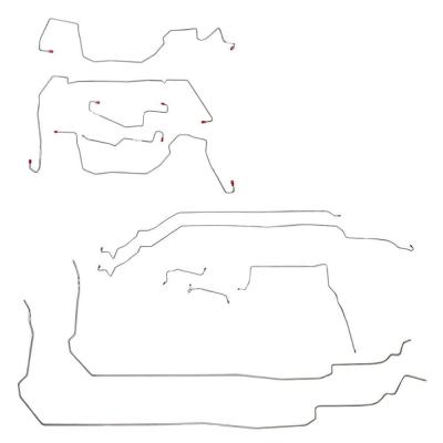 Complete Brake Line Kit For 05-06 Pontiac GTO Complete Steel Fine Lines
