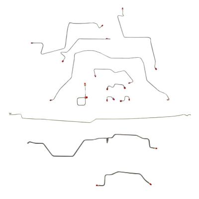 Complete Brake Line Kit For 95-97 Ram 3500 Complete Stainless Fine Lines