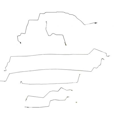 Complete Brake Line Kit For 01-06 Santa Fe Non-ABS Complete Stainless Fine Lines