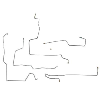 Front Brake Line Kit For 97-02 Eldorado Traction Control Stainless Fine Lines