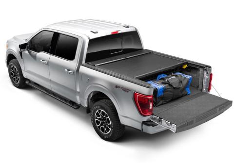 Cargo Manager Rolling Truck Bed Divider, Works Only with Roll-N-Lock Covers, for 2015-2020 Ford F-150 5' 7 inch Bed Roll N Lock