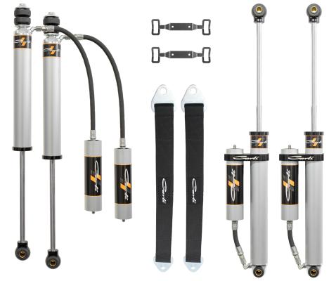 94-02 RAM 2500/3500 4x4 Spec Backcountry 2.0 Shock Package Front & Rear Carli Suspension