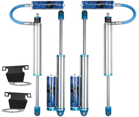 Tuned Remote Res 2.5 Shock Set 2.5 Lift 2013-23 RAM 3500 Coil Rear Carli Suspension