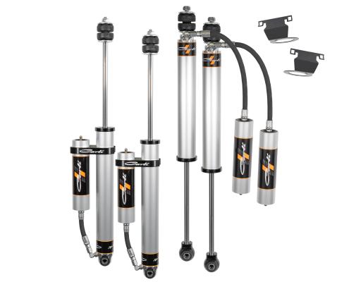 Backcountry Leveling Shock Set Remote Reservoir RAM 2500 4x4 Carli Suspension