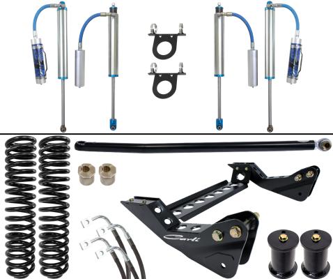 Pintop Suspension System Base 4.5 Lift 2005-07 Ford F250/F350 Diesel Carli Suspension