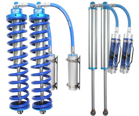 Tuned 2.5 Coilover Package 2005-16 Ford F250/F350 Diesel 4x4 Carli Suspension