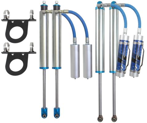Pintop 2.5 Shock Set 4.5-5.5 Inch Lift 2005-23 Ford F250/F350 Carli Suspension