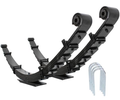 Front Leaf Spring Kit 2011-16 Ford F250/F350 44 3 Lift w/4.5 System Carli Suspension