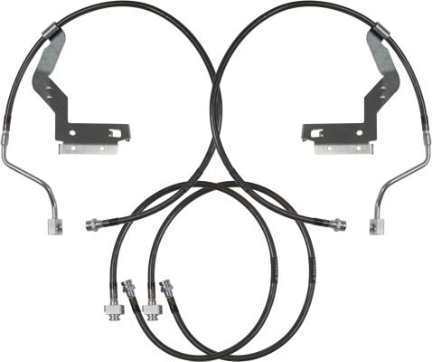 23+ Ford F250/350 4x4 SS Extended Brake Lines 5.5 inch Lift Carli Suspension