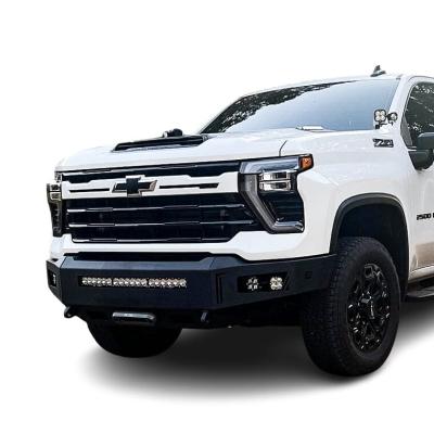 24-Present Chevrolet Silverado 2500/3500 Octane Series Front Winch Bumper No Parking Sensors Chassis Unlimited
