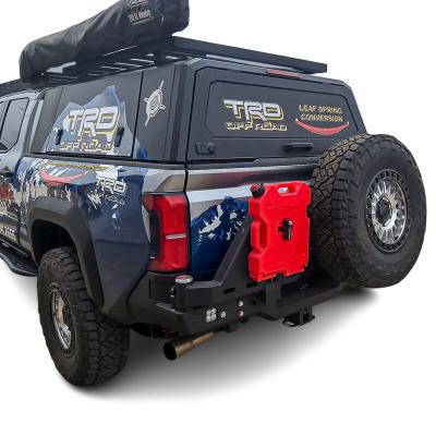 24-Present Toyota Tacoma Octane Dual Swing Out Rear Bumper Yes Parking Sensors Chassis Unlimited