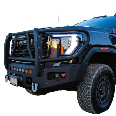 24-Present GMC Sierra 2500/3500 Attitude Front Winch Bumper W/ Guard Yes Parking Sensors Chassis Unlimited